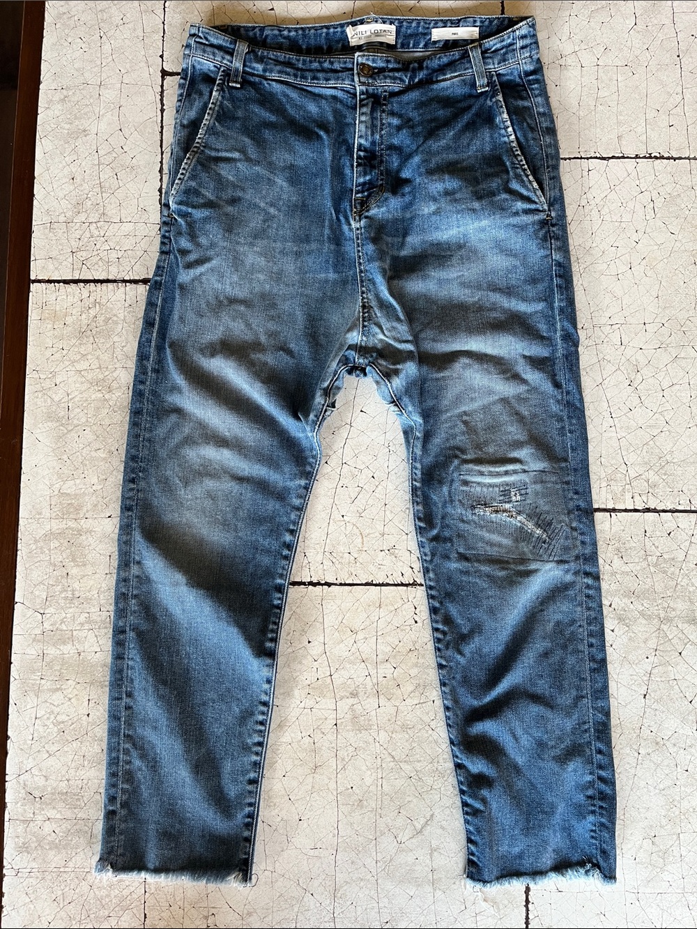 Nili Lotan denim Paris pants, size 29